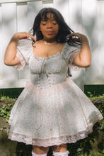 Pink Rose Sissy Fairy Corset Dress