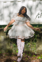Pink Rose Sissy Fairy Corset Dress