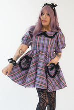 Lavender Tartan Sissy Gumdrop Dress