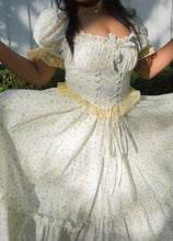 Yellow Rose Sissy Princess Lolita Gown
