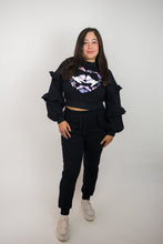 Black Heart Butt Pocket Joggers