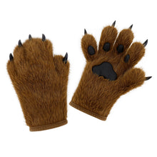 Handmade Plush Cat's Paw Gloves