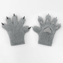 Handmade Plush Cat's Paw Gloves