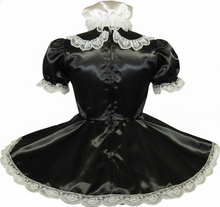 Josie 3 pc Custom Fit Satin French Maid Adult Sissy Dress by Leanne's
