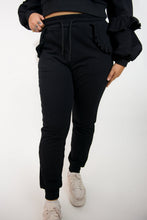 Black Heart Butt Pocket Joggers