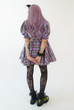 Lavender Tartan Sissy Gumdrop Dress