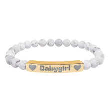 Babygirl Natural Stone Bracelet - 7 Colors