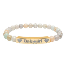 Babygirl Natural Stone Bracelet - 7 Colors