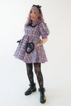 Lavender Tartan Sissy Gumdrop Dress