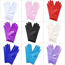 Adult Satin Dress-up Gloves - 22 Colors