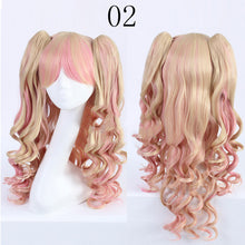 Two Pigtails Curls Sissy Lolita Wig - 10 Colors