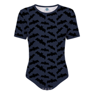 Adult Baby Boy Little Batty Snap in the Crotch Halloween Onesie
