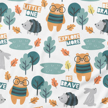 Be Brave Little Critters Adult Baby Boy Snap in the Crotch Onesie
