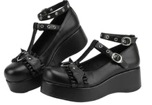 Leanne's Black Platform Mary Jane Shoes | Sissy Lolita Dress-Up
