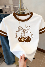 Cute Cherry Bow T-Shirt - 5 Colors