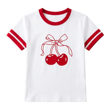Cute Cherry Bow T-Shirt - 5 Colors