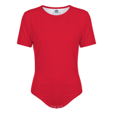 Adult Baby Diaper Lover Shades of Red Snap in the Crotch Onesie
