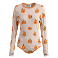 Smarty Pumpkin Long Sleeve Adult Baby Halloween Onesie
