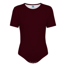 Adult Baby Diaper Lover Shades of Red Snap in the Crotch Onesie