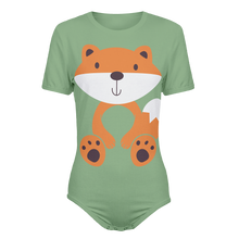 Leanne's Fox Snap-Crotch Onesie | Adult Baby Playwear