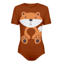 Leanne's Fox Snap-Crotch Onesie | Adult Baby Playwear