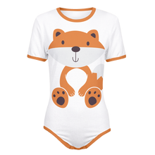 Leanne's Fox Snap-Crotch Onesie | Adult Baby Playwear
