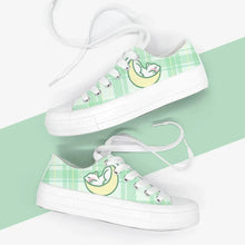 Pastel Kawaii Plaid Sneakers