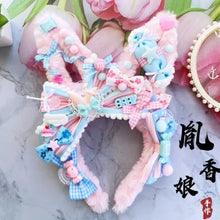 Adult Decoden Candy Bunny Ears Headband