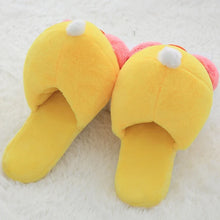 Kawaii ABDL Plush Ducky Slippers - Yellow or Pink