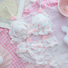 Cat Paw & Ears Underwear Set - 2 Colors