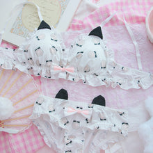 Cat Paw & Ears Underwear Set - 2 Colors