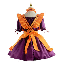 Purple & Orange Halloween Party Dress