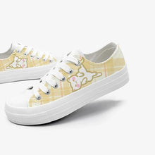 Pastel Kawaii Plaid Sneakers