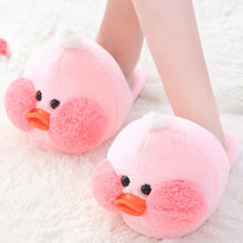 Kawaii ABDL Plush Ducky Slippers - Yellow or Pink