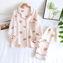 Sweet Cherry Bear Warm Pajamas