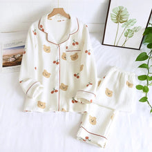 Sweet Cherry Bear Warm Pajamas