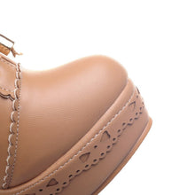 Lolita Lace Up Heart Ruffle Ankle Boots - 6 Colors