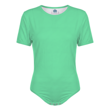 Shades of Green Adult Baby Boy Sissy Onesie with Snap in the Crotch
