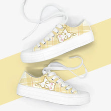 Pastel Kawaii Plaid Sneakers