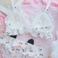 Cat Paw & Ears Underwear Set - 2 Colors