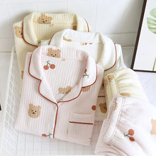 Sweet Cherry Bear Warm Pajamas