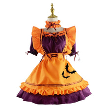 Purple & Orange Halloween Party Dress