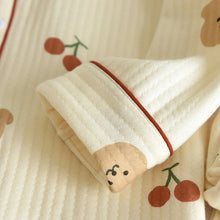Sweet Cherry Bear Warm Pajamas