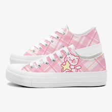 Pastel Kawaii Plaid Sneakers