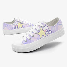 Pastel Kawaii Plaid Sneakers
