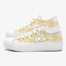 Pastel Kawaii Plaid Sneakers
