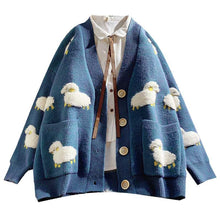 Sheep Cardigan Sweater Big Buttons - 3 Colors