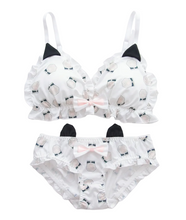 Cat Paw & Ears Underwear Set - 2 Colors