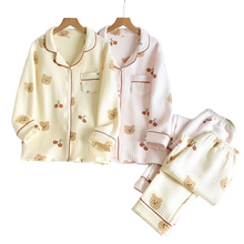 Sweet Cherry Bear Warm Pajamas