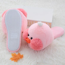 Kawaii ABDL Plush Ducky Slippers - Yellow or Pink